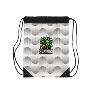 Sundogs Football Wave Drawstring Bag