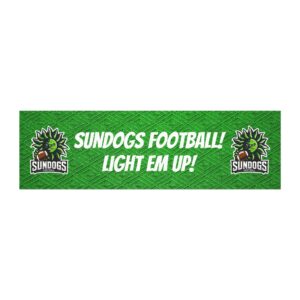 Sundogs Football - Car Magnet (10"x3")