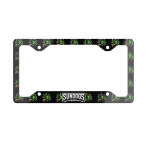 Metal License Plate Frame - Sundogs